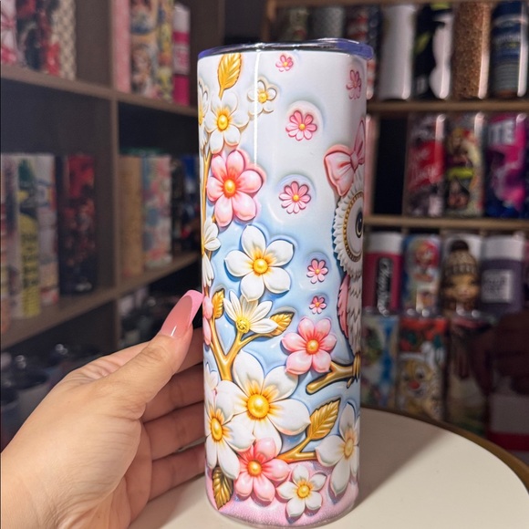 20oz Owl Tumbler - Picture 2 of 4